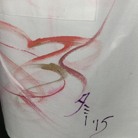 Custom Painted Wearable Art Apron #1501 - Picture 3 of 6